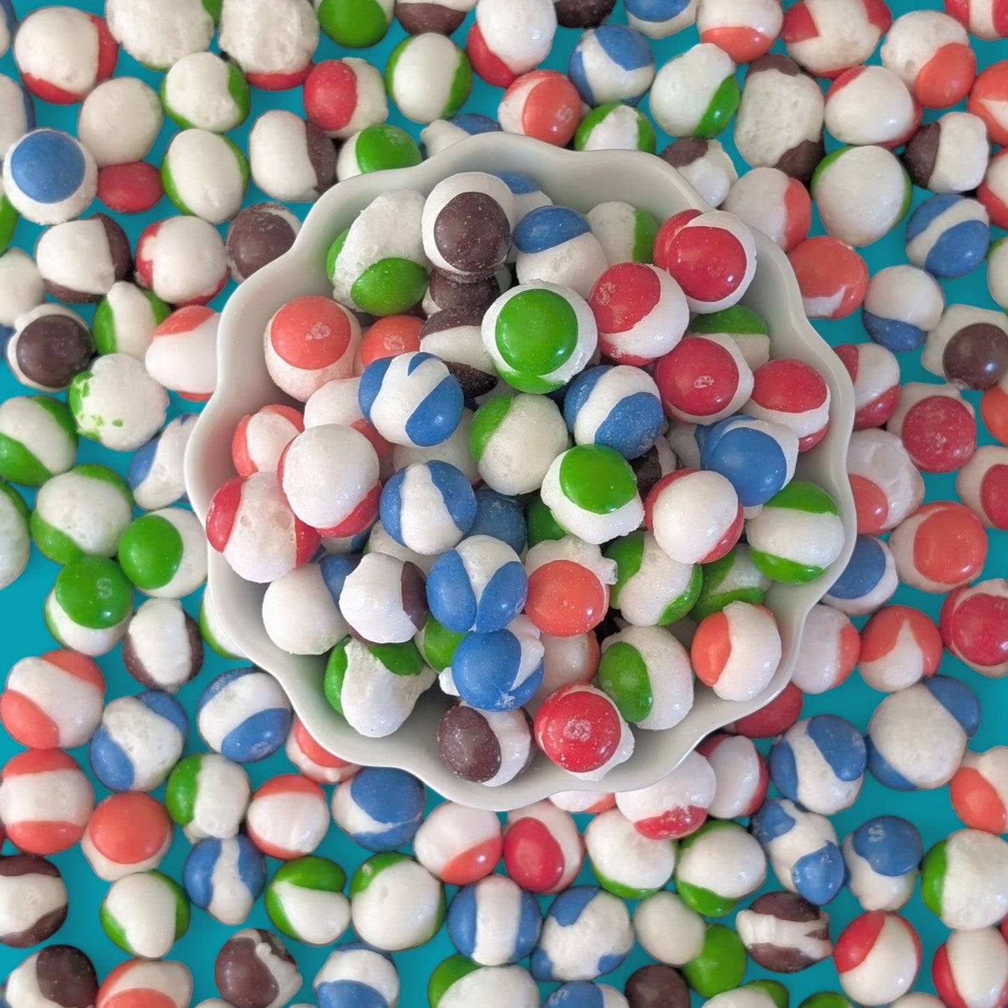 Berry Rainbow Puffs