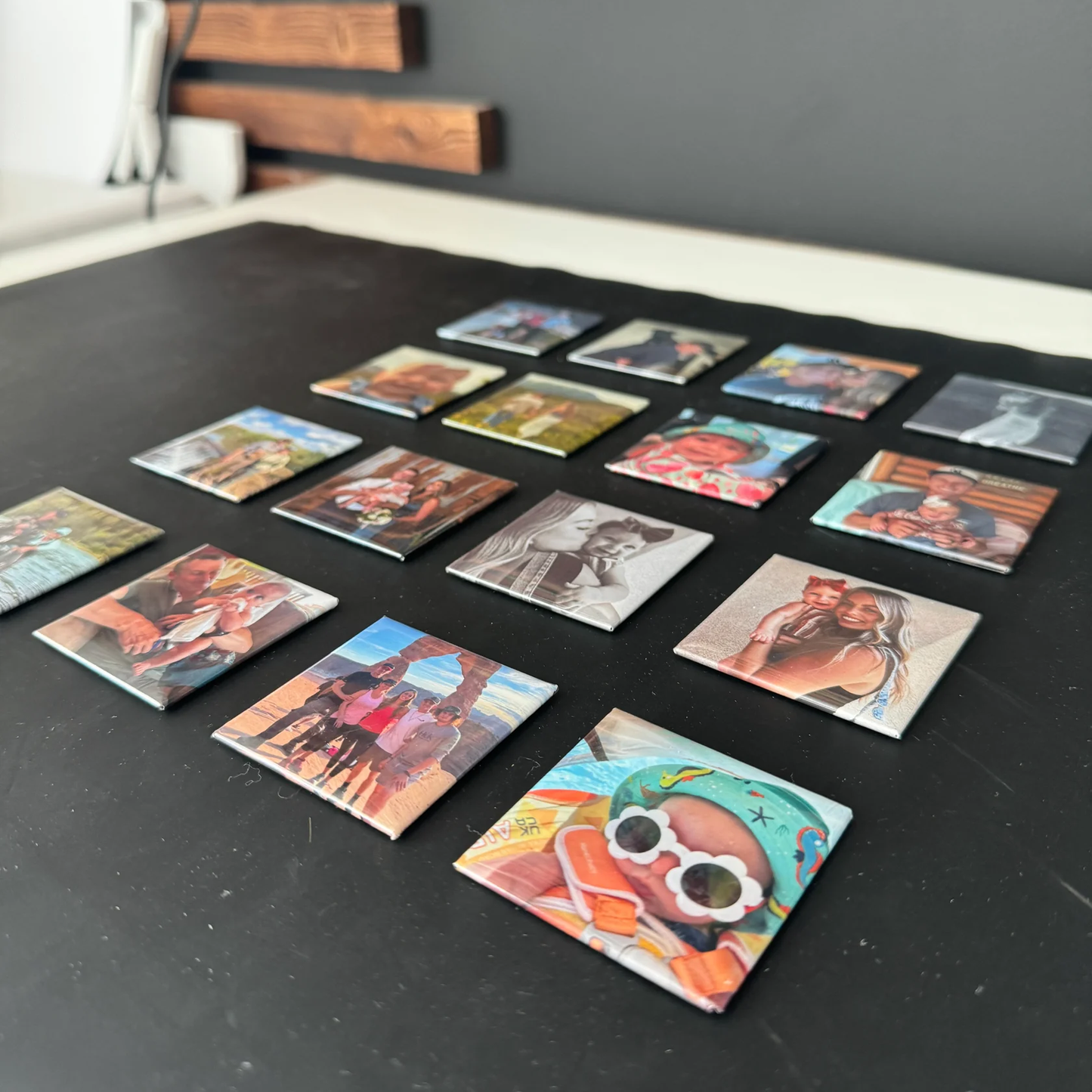 Custom Photo Magnet Set – 9 Pack (2x2 Inch)